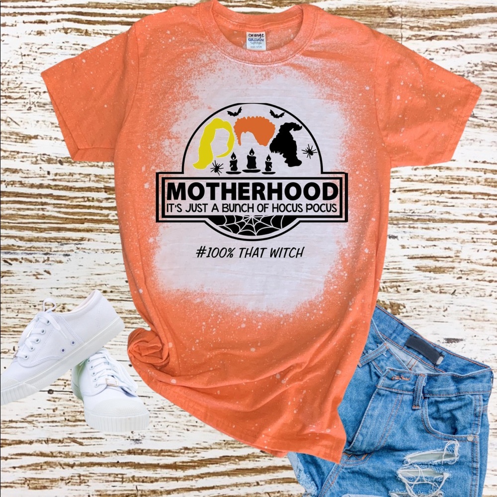 Motherhood Hocus Pocus Bleached Tee